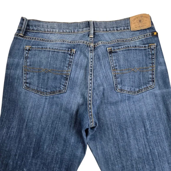Lucky Brand Women 10/30 Sweet'N Low Blue Denim Jeans - Picture 4 of 13